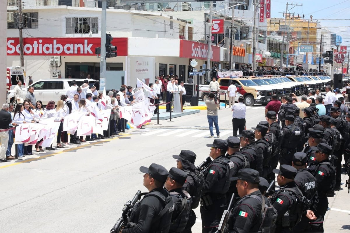 LLAMA AMÉRICO A REDOBLAR ESFUERZOS EN SEGURIDAD PÚBLICA