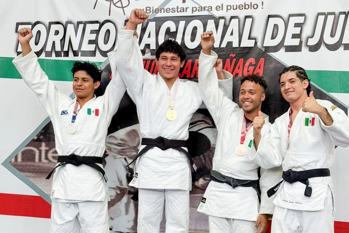 Alumno de la UAT conquista el oro en torneo nacional de judo